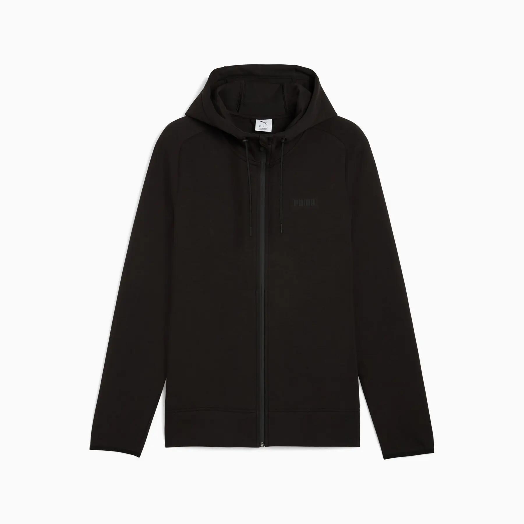 Puma SPACER FZ hoodie voor heren, zwart, maat S 1/2