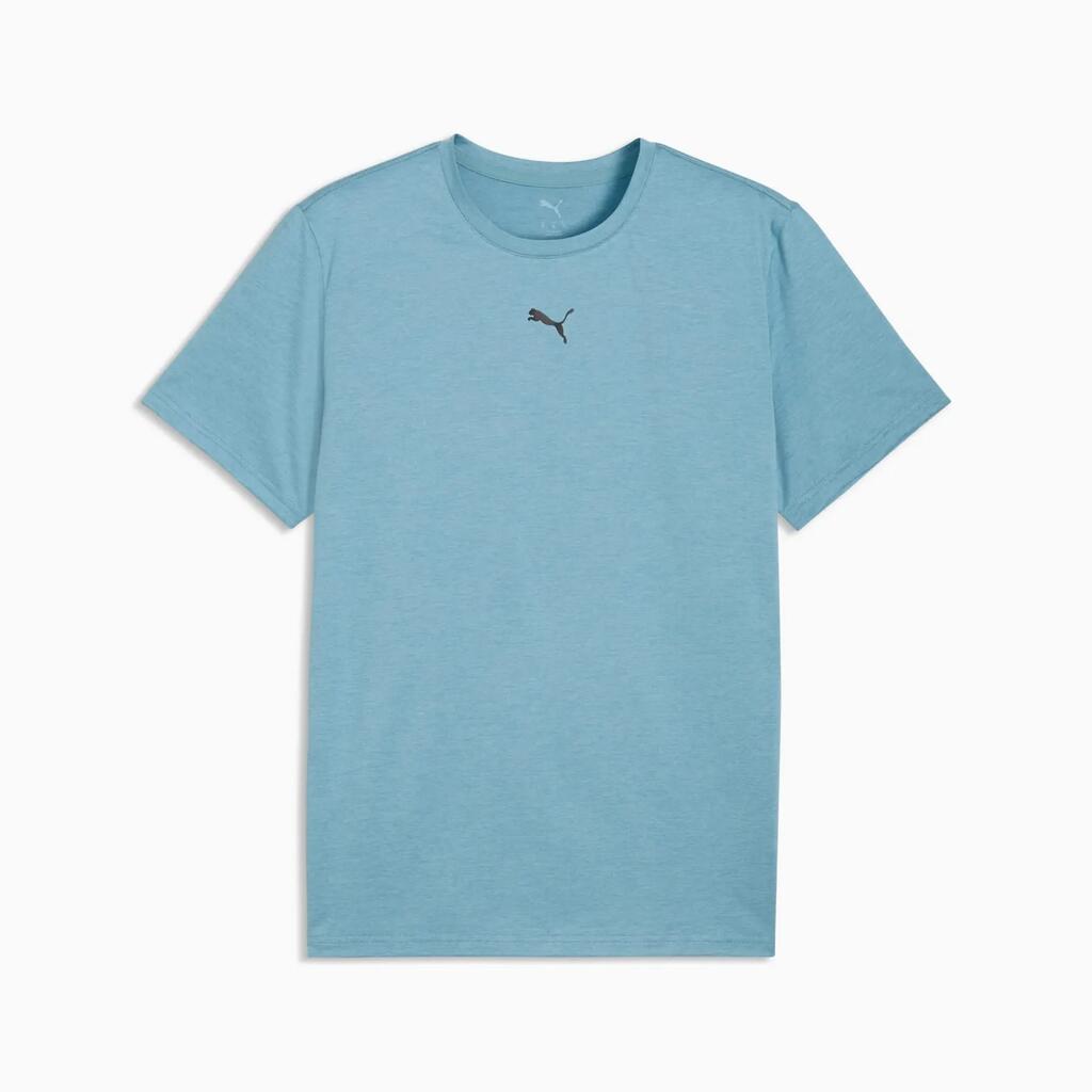 Puma TAD ESSENTIALS HEATHER CAT men's T-shirt blue 52592099 r M