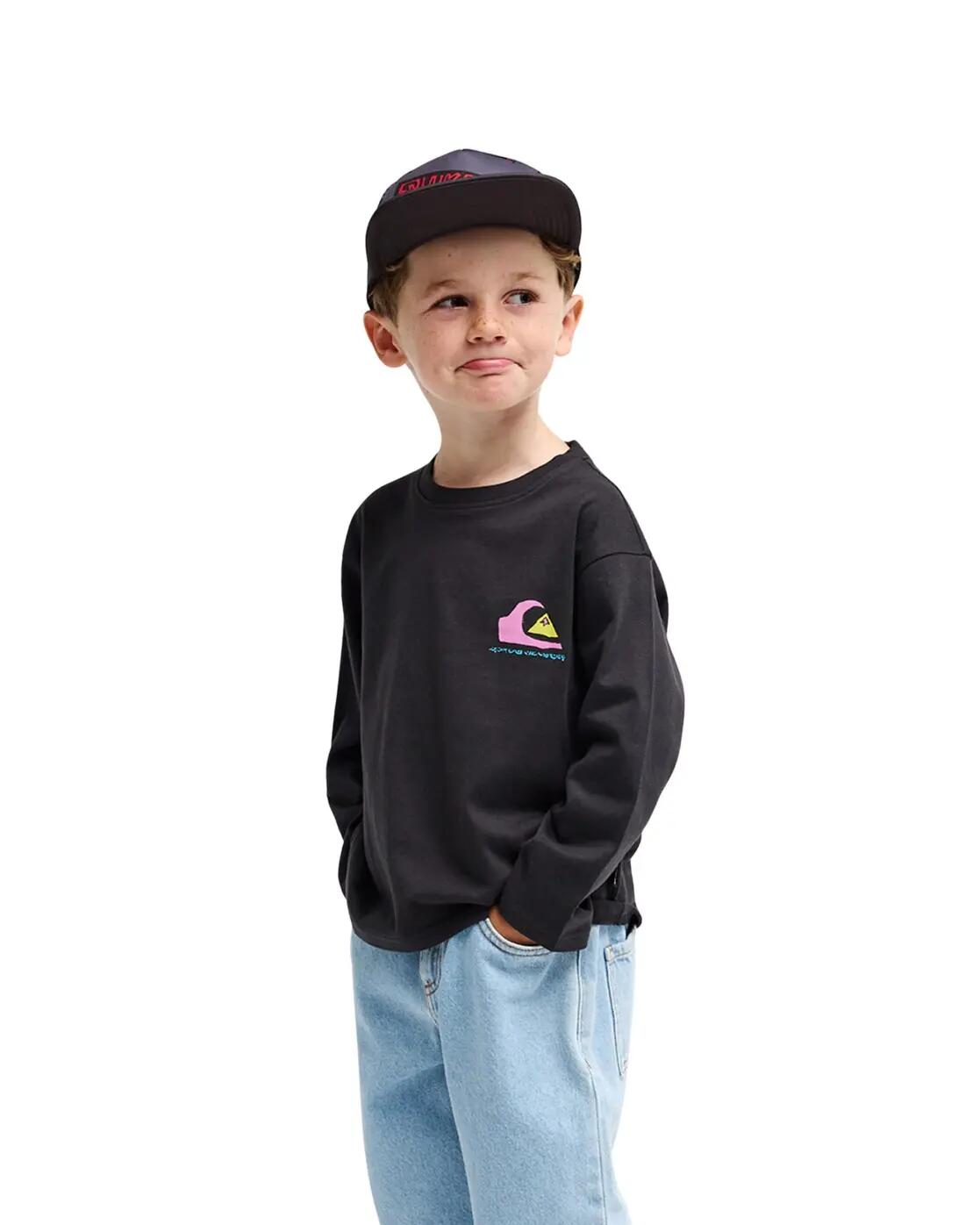 Camiseta de manga larga KINGPIN Negro Niño 4/4