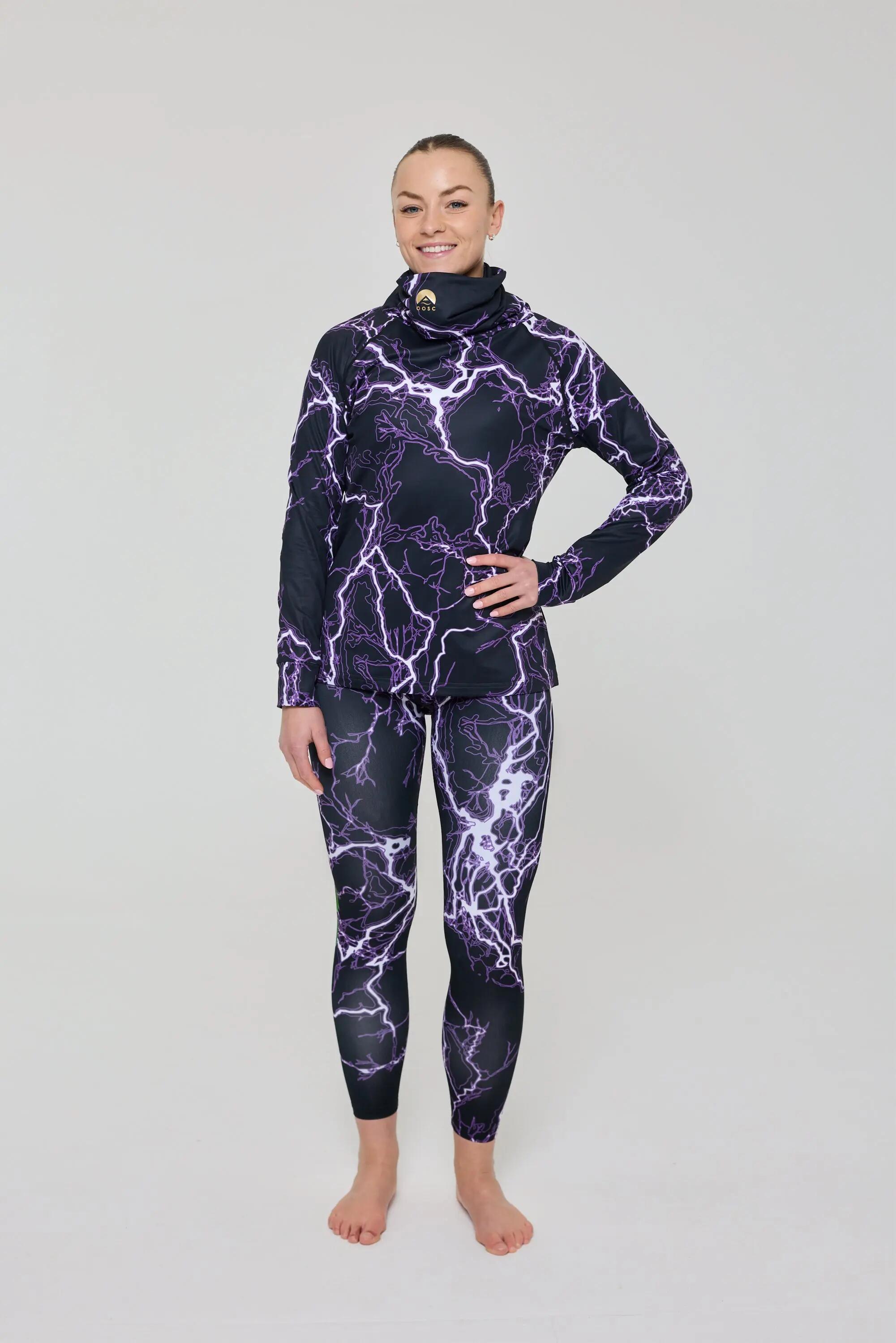 Haut de sous-vêtement technique à col montant Thunderstruck pour femme 4/6