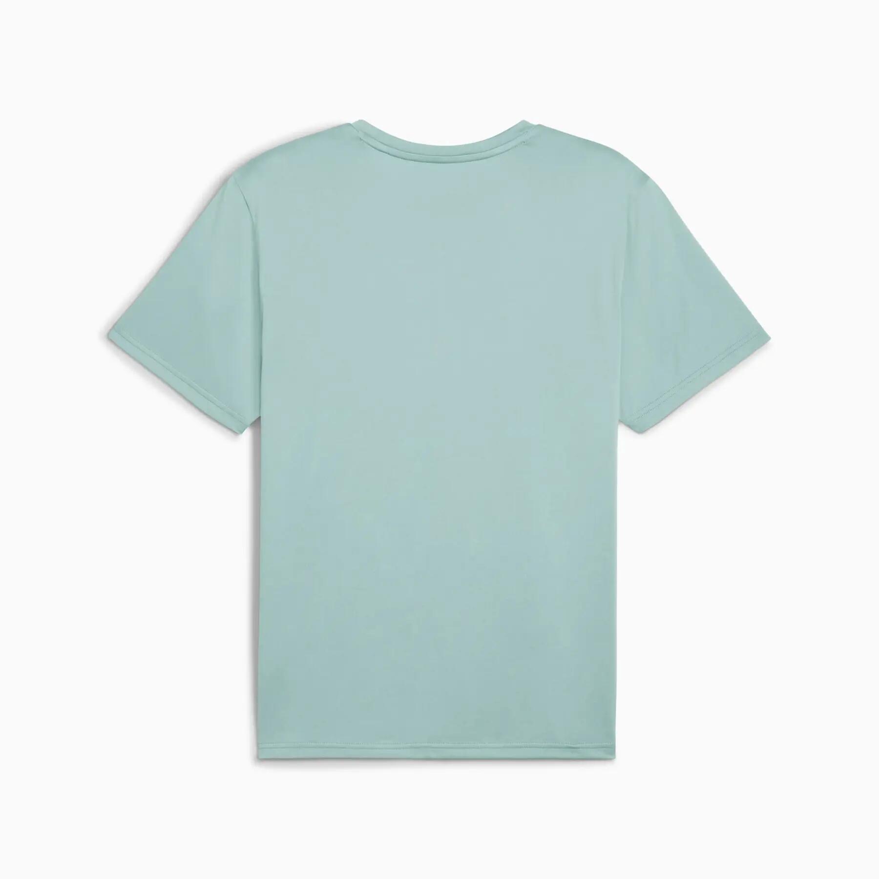 Puma TAD ESSENTIALS SOLID CAT heren T-shirt blauw 52590837 r S 2/3