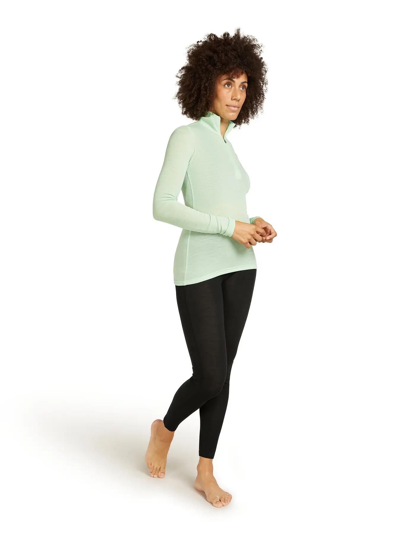 Calça legging térmica feminina Icebreaker 175 EVERYDAY preta tamanho XS 6/6