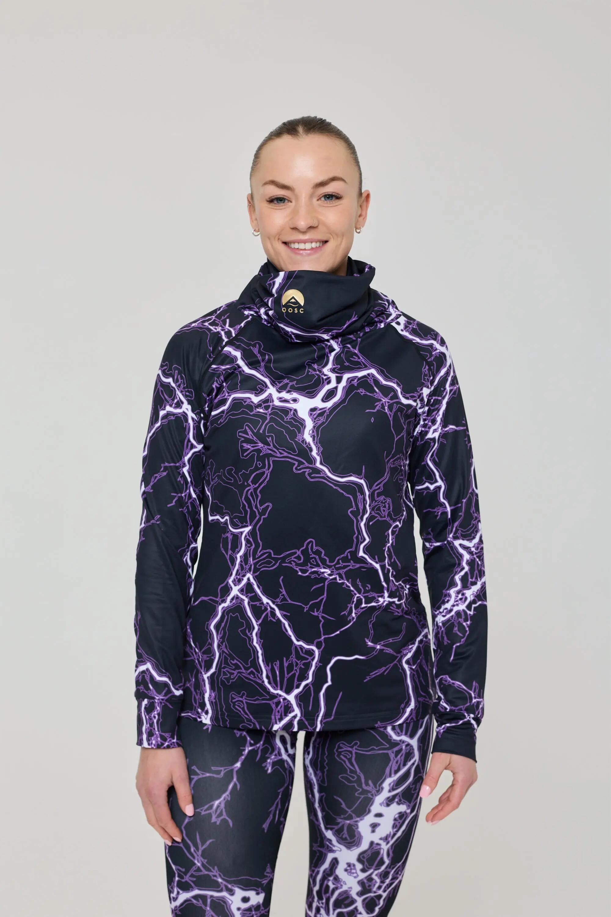 Haut de sous-vêtement technique à col montant Thunderstruck pour femme 3/6