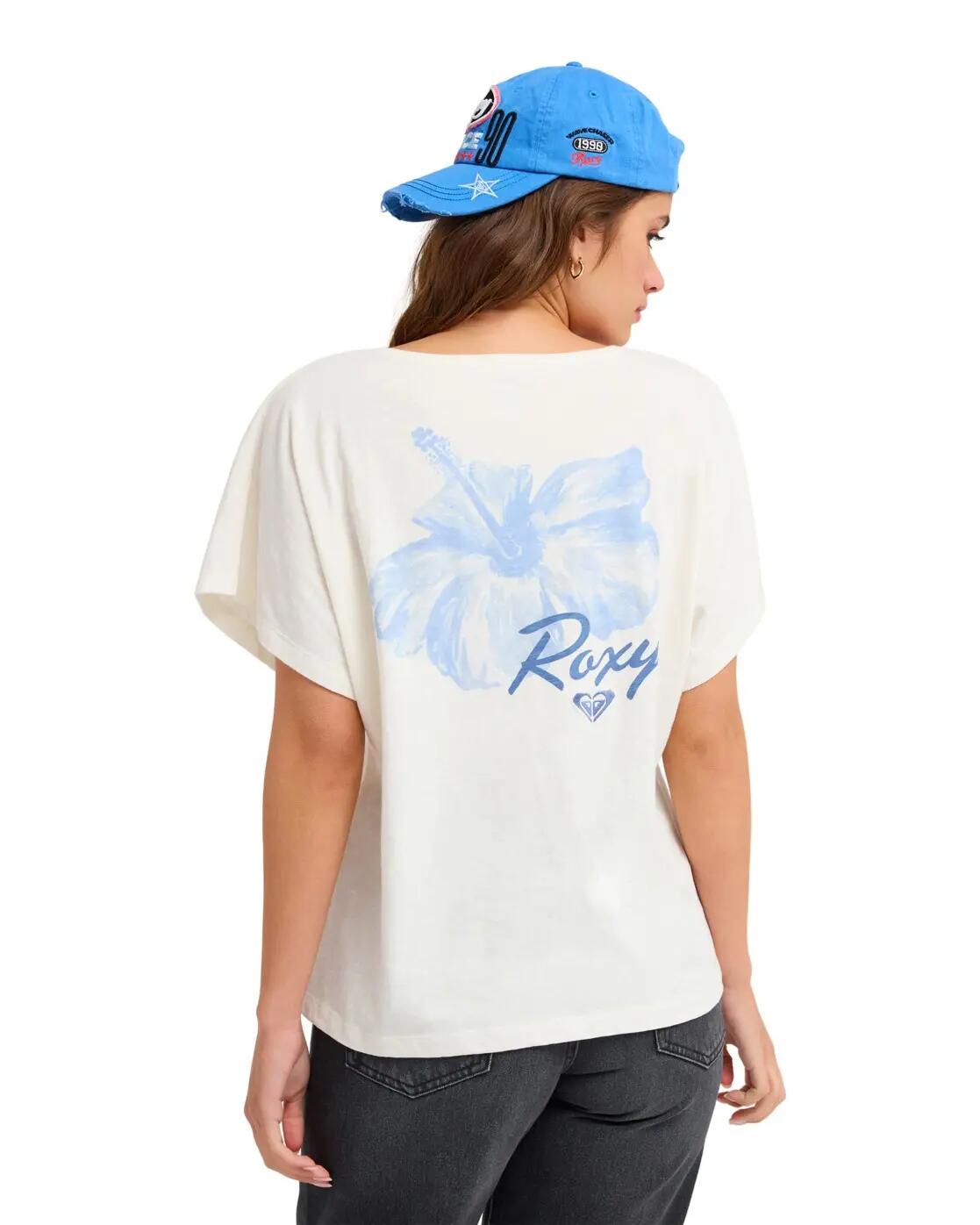 T-shirt manches courtes Dolmen NIGHTFALL Blanc Femme 2/4