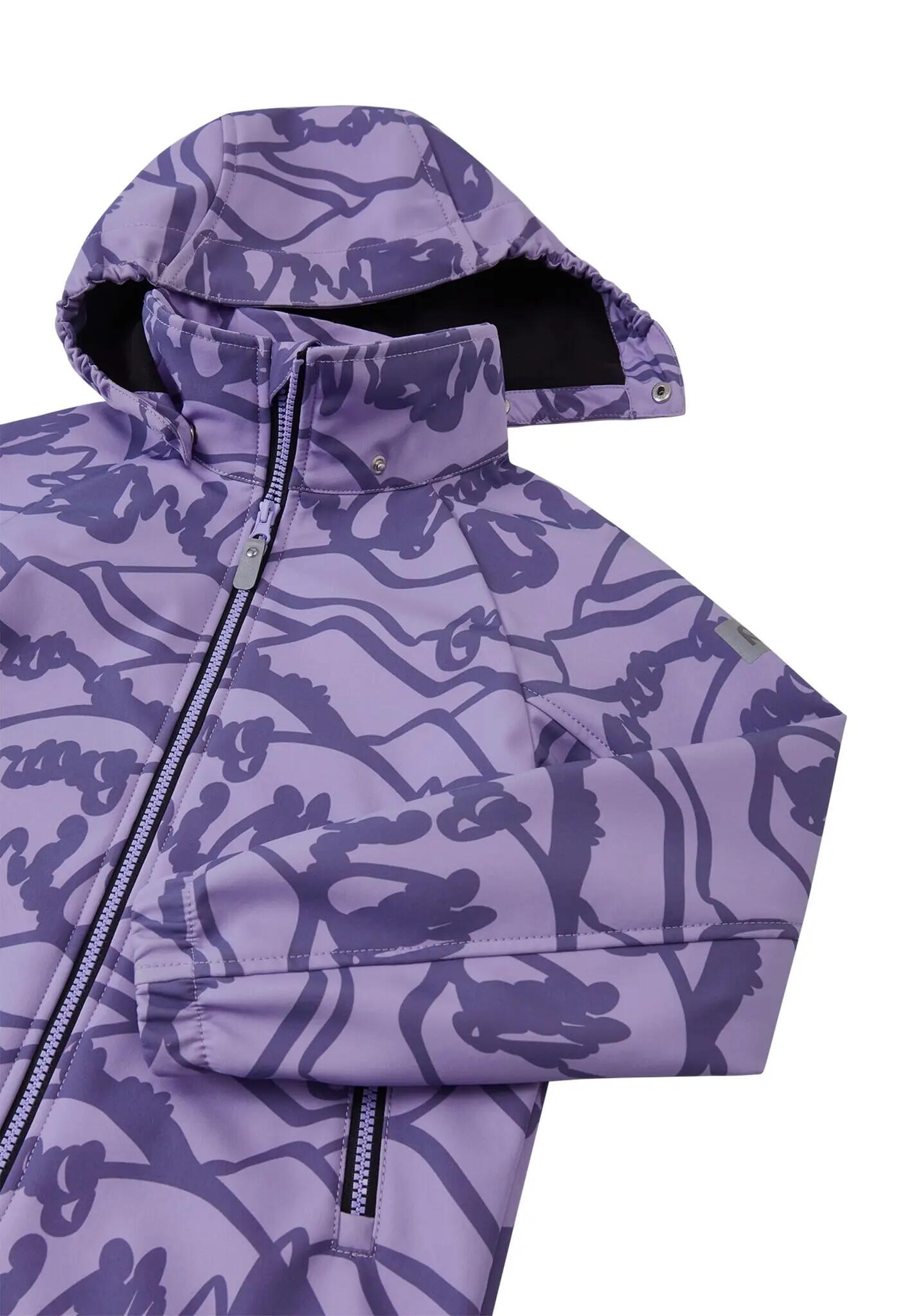 Kinder Softshelljacke Aitoo Blooming Lilac 5/5