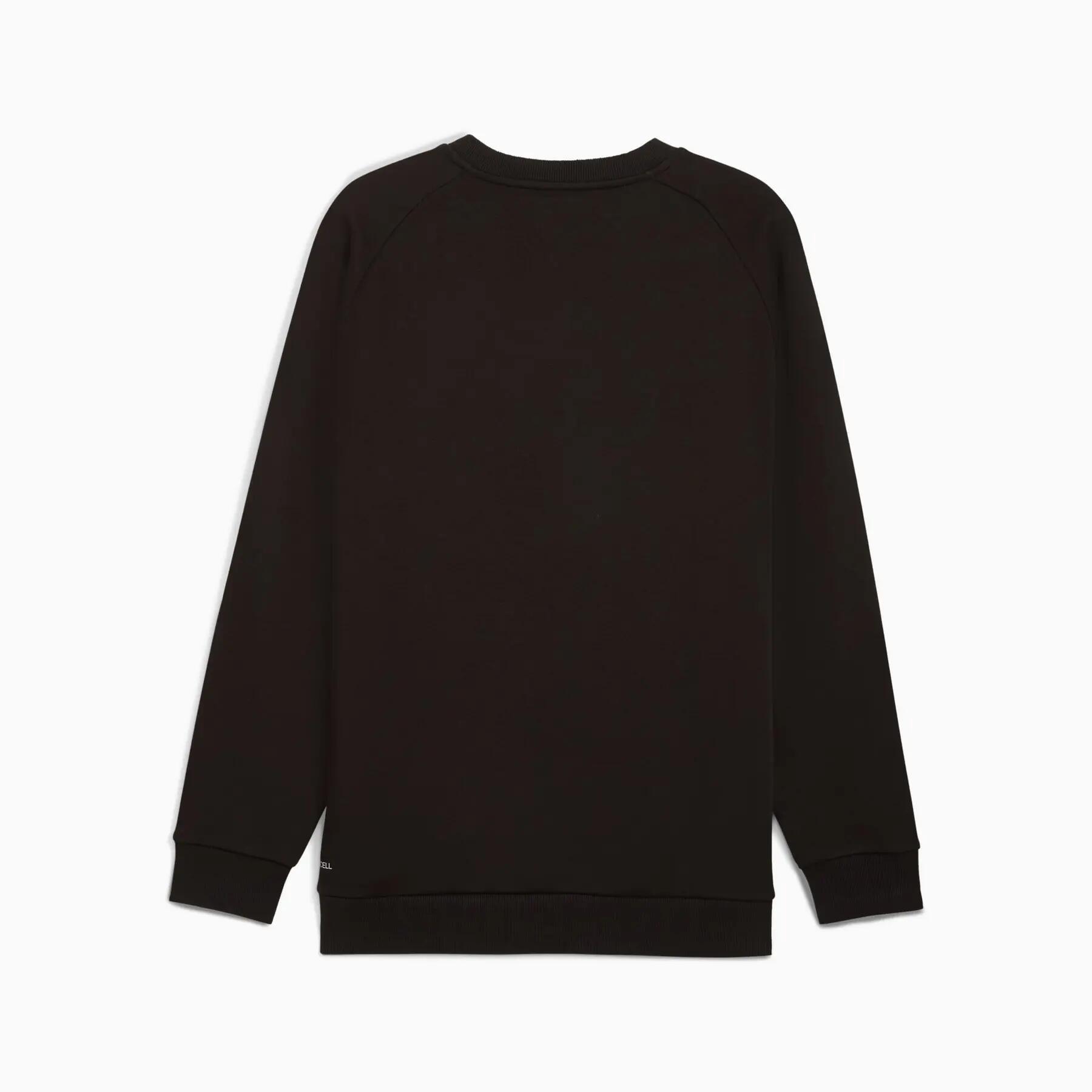 Felpa da uomo Puma PUMATECH RELAXED CREW FL nera, taglia L 2/7
