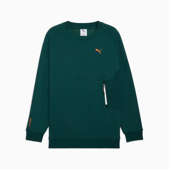 Sweat-shirt de sport pour homme Puma PUMATECH RELAXED CREW FL
