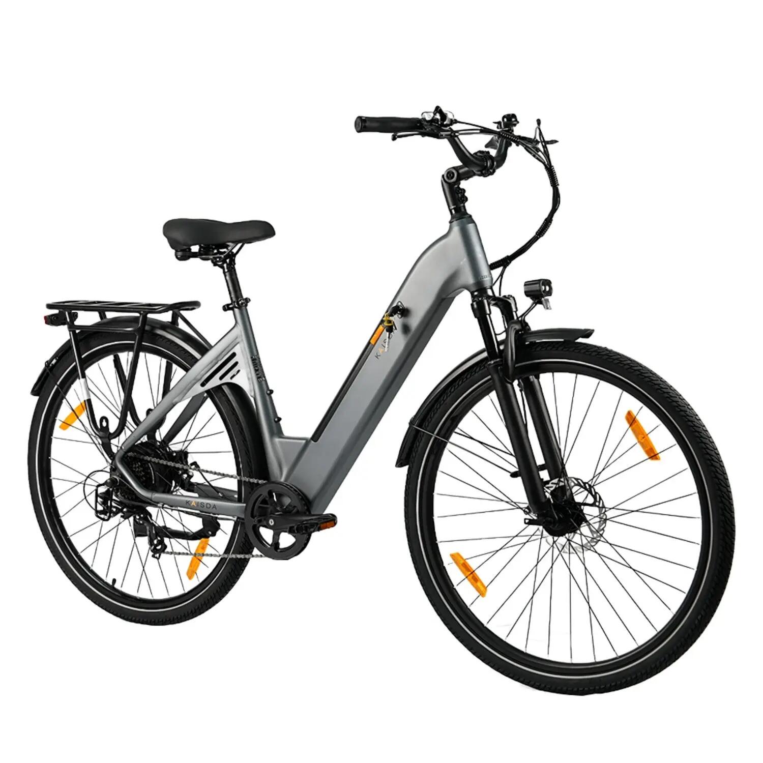 KAISDA K608 Bici Elettrica 350W 36V20Ah 28" Grigio 2/5