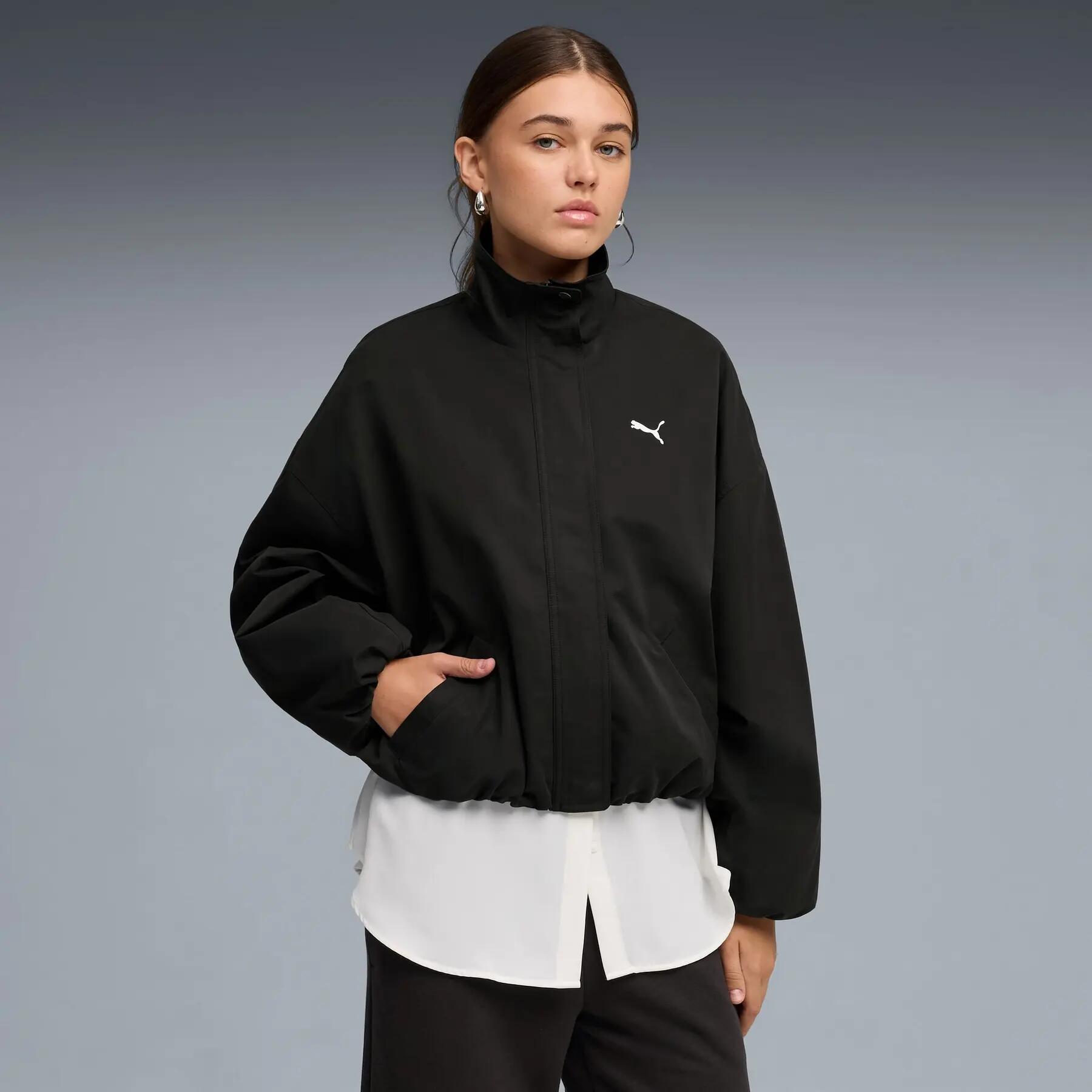 Kurtka damska Puma STYLE czarna r M 3/5