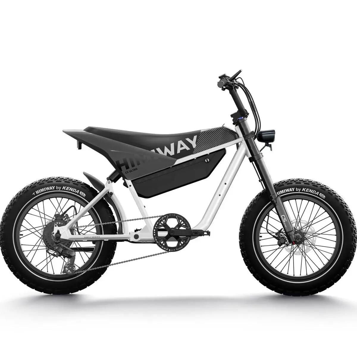 Bicicletta elettrica per adulti C5 Ultra, pneumatici larghi 20" × 4,0", 48V20Ah 2/5