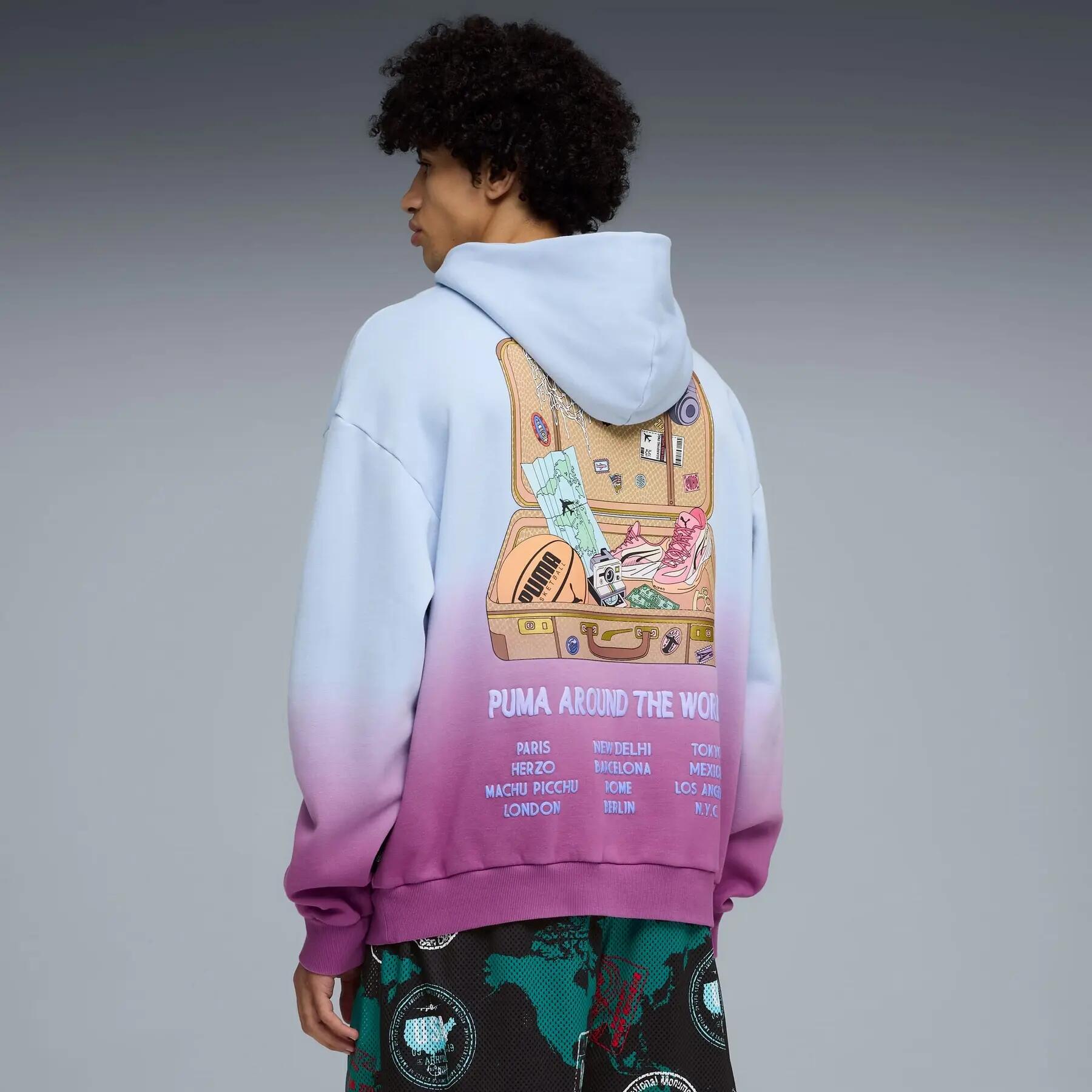 Sudadera con capucha Puma THE ATW DYLAN para hombre, multicolor, talla S 6/7