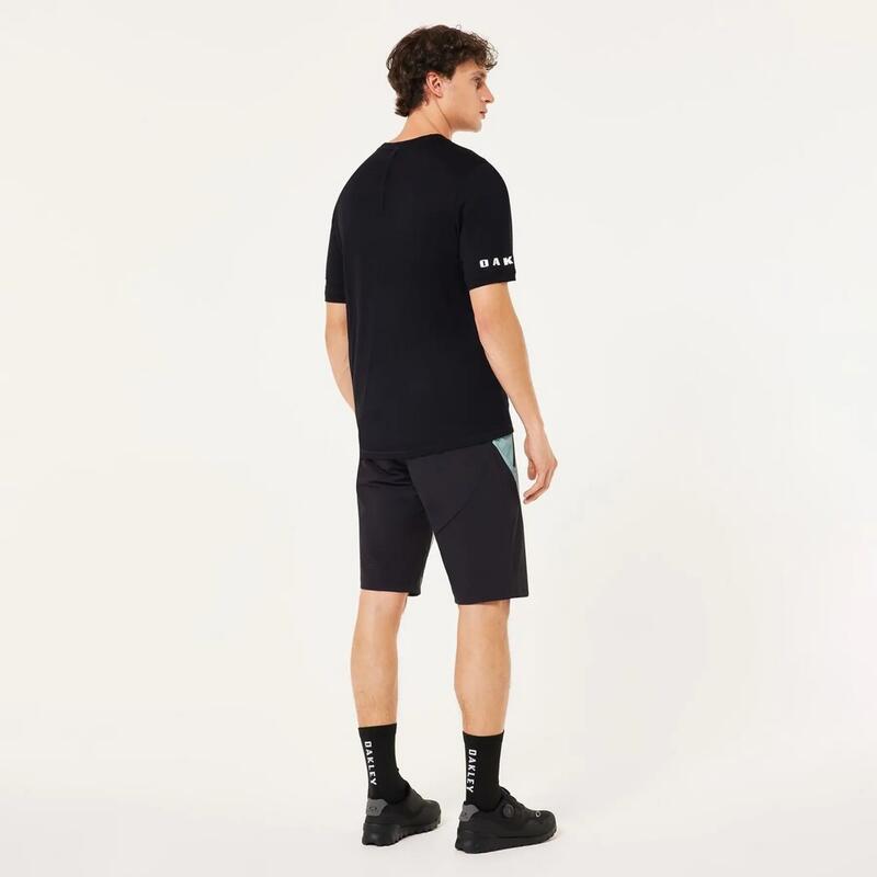Tricou ciclism Oakley SEEKER FLOW pentru bărbați, negru, FOA406786-02E R L