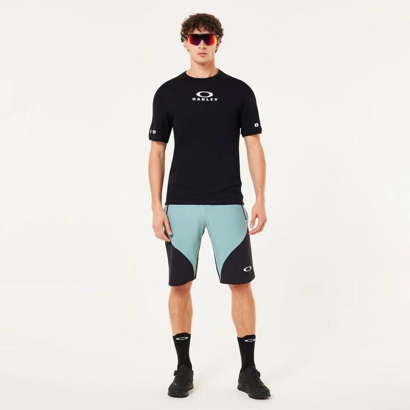 Tricou ciclism Oakley SEEKER FLOW pentru bărbați, negru, FOA406786-02E R L