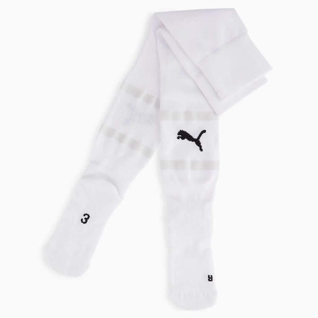 Puma TEAMFINAL unisex football socks white 70574604 size 39-42