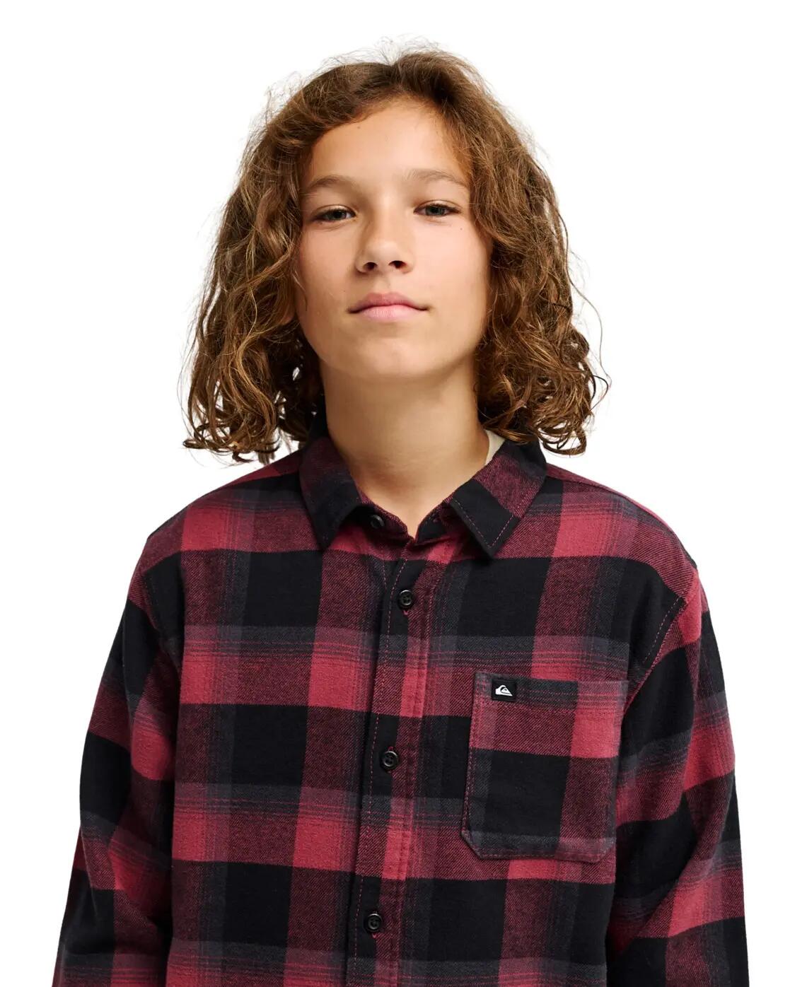 Overhemd met Lange Mouwen MOTHERFLY PLAID Rot Jongens 8-16 4/4