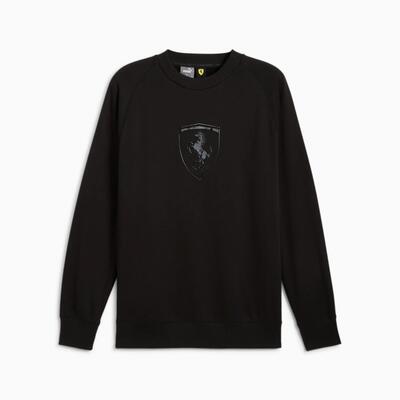 Puma ferrari race graphic crew herensweatshirt zwart maat xl
