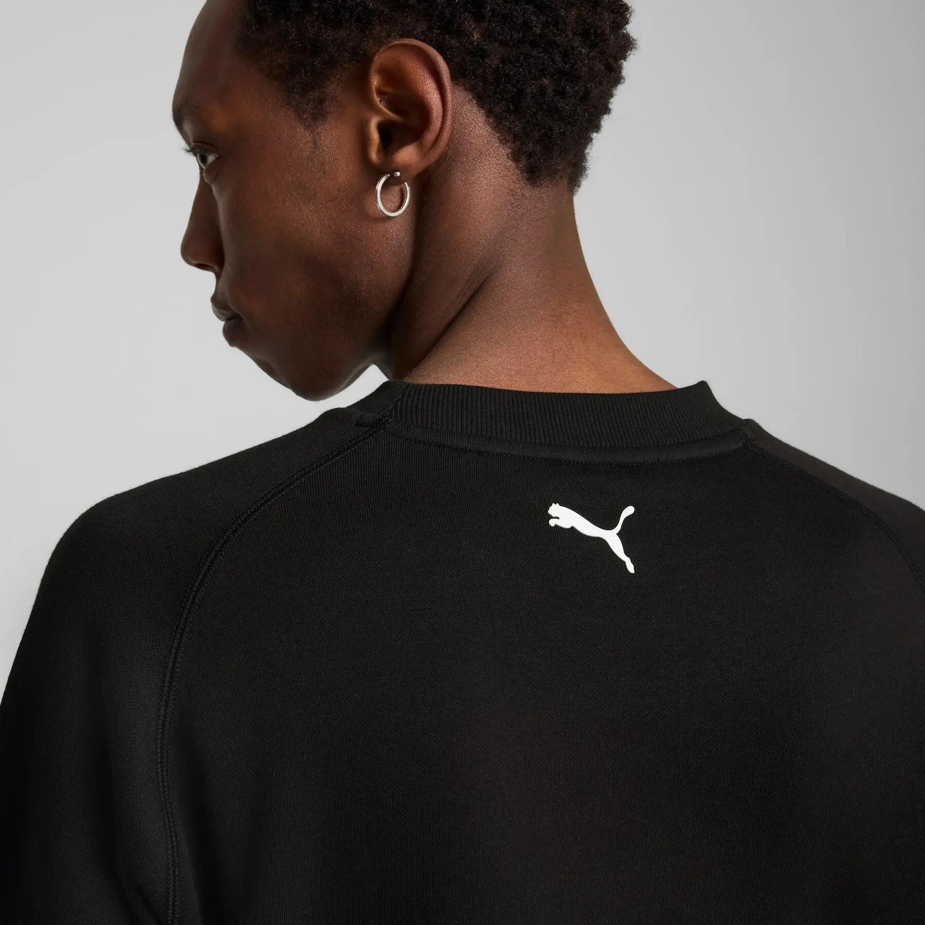 Moletom masculino Puma FERRARI RACE GRAPHIC CREW preto tamanho M 7/7