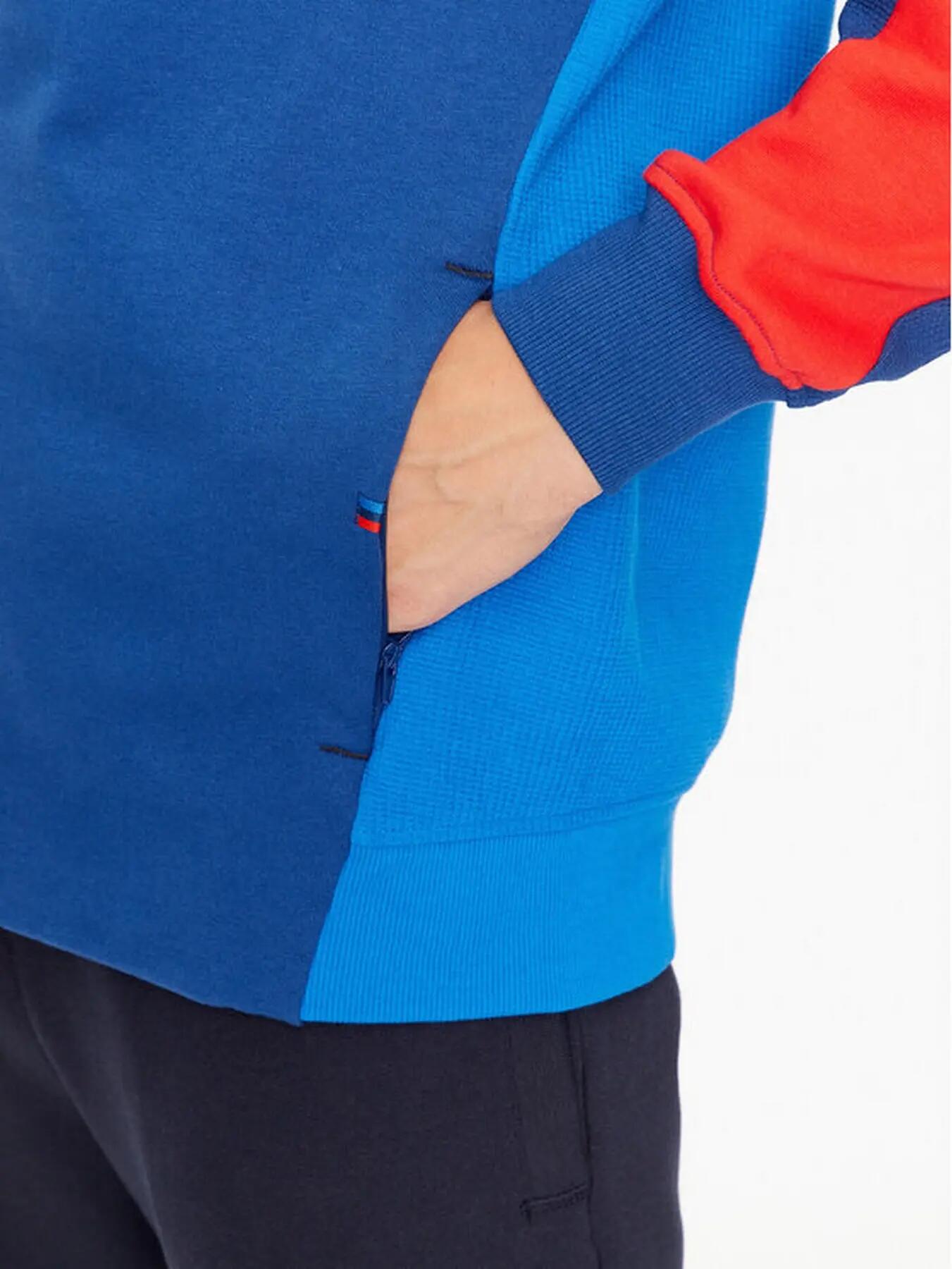 Moletom com capuz masculino Puma BMW MMS HDD azul tamanho P 6/8