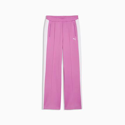 Spodnie dresowe damskie Puma T7 ALWAYS ON STRAIGHT różowe 62979774 r XS