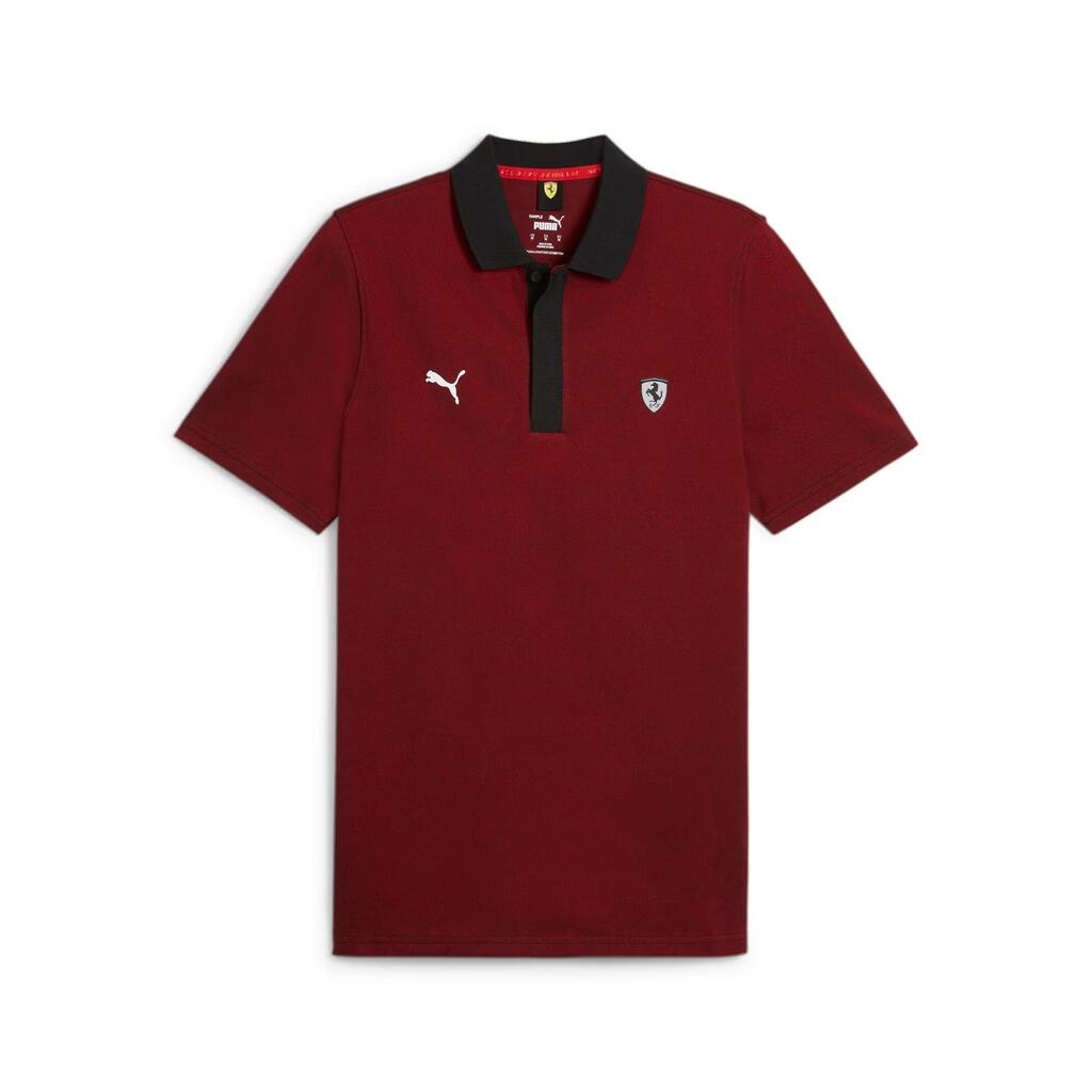 Puma FERRARI STYLE 2 TONE men's polo shirt red 62382702 r M