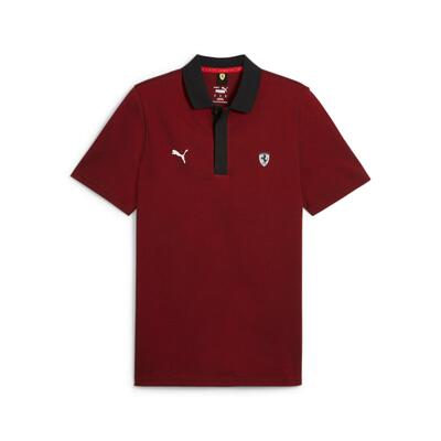 Polo da uomo Puma FERRARI STYLE 2 TONE rossa 62382702 r M