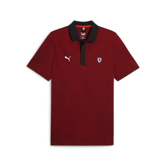 Polo da uomo Puma FERRARI STYLE 2 TONE rossa 62382702 r M