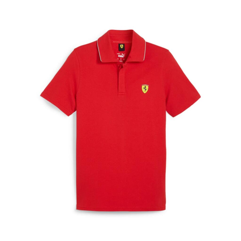 Puma FERRARI RACE men's polo shirt red 62380102 r M (48)