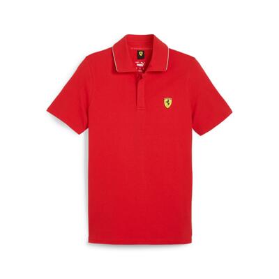 Polo da uomo Puma FERRARI RACE rossa 62380102 r M (48)