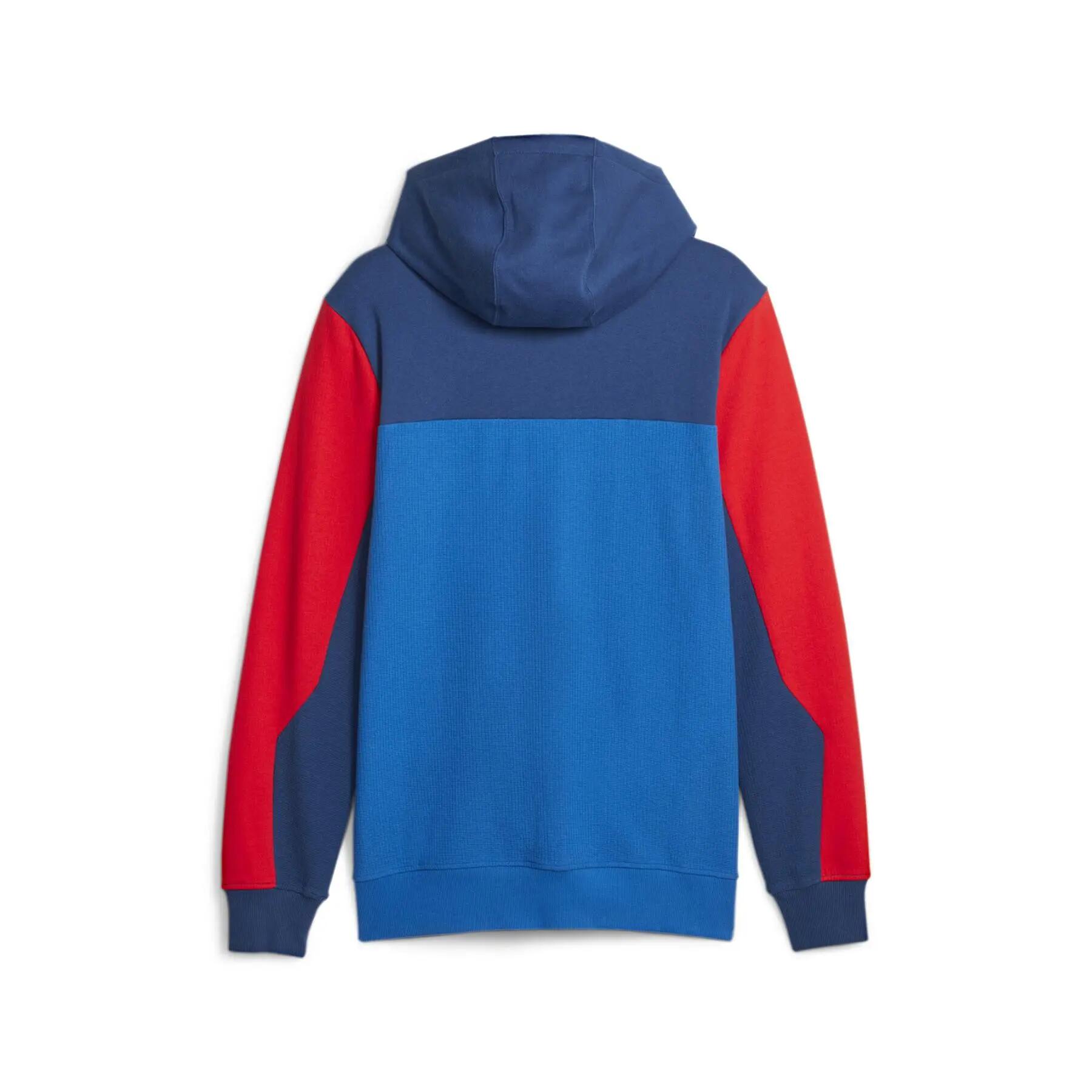 Moletom com capuz masculino Puma BMW MMS HDD azul tamanho P 2/8