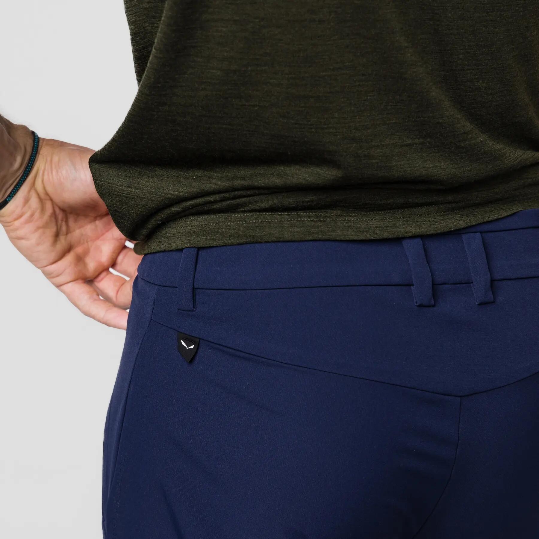 Calça masculina Salewa AGNER ORVAL 3 azul marinho 00-0000028560_3961 tamanho XL 7/8