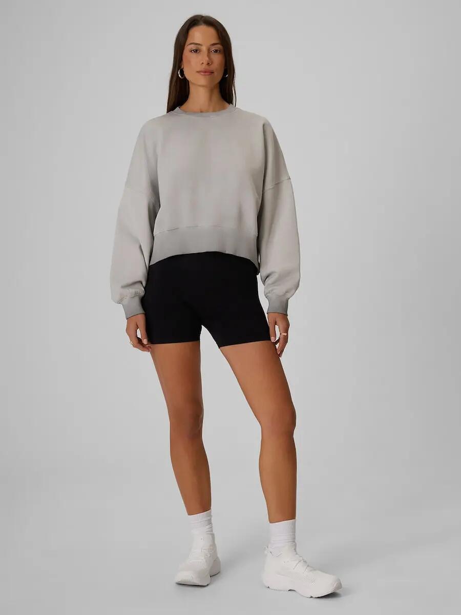 Bluza dresowa loose bez kaptura damska 4F 4FRSS26TSWSF2991 6/7