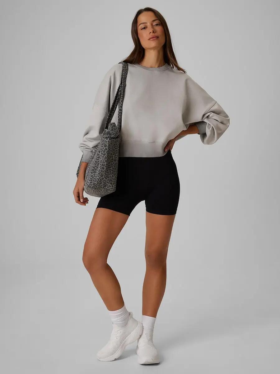 Bluza dresowa loose bez kaptura damska 4F 4FRSS26TSWSF2991 3/7