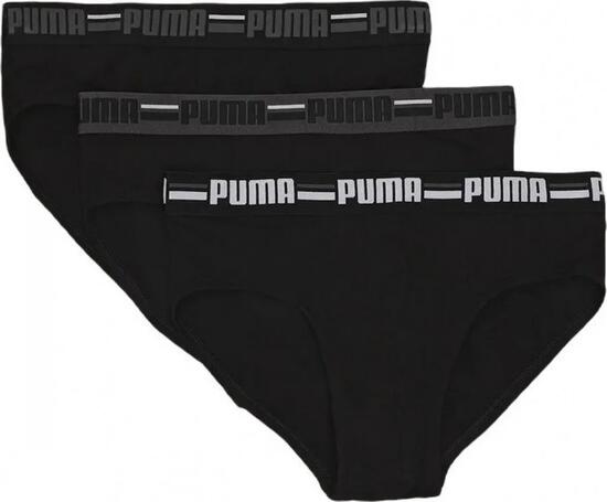 Slip da uomo Puma BASIC BRAND ELASTIC confezione da 3 pezzi