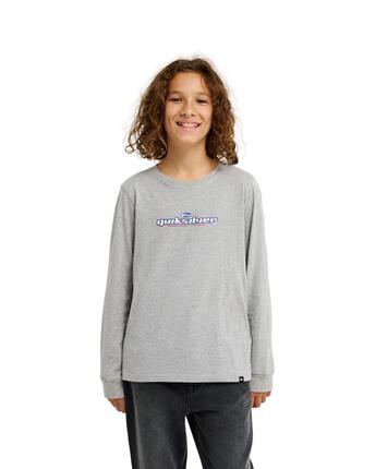 T-shirt manches longues SLACKER Noir Garçon