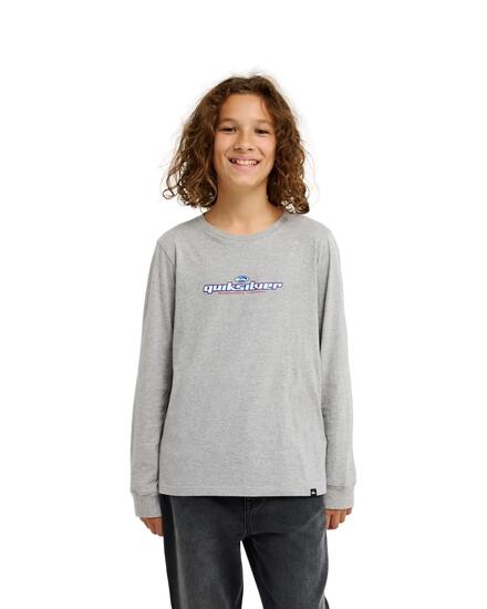 T-shirt manches longues SLACKER Gris Garçon