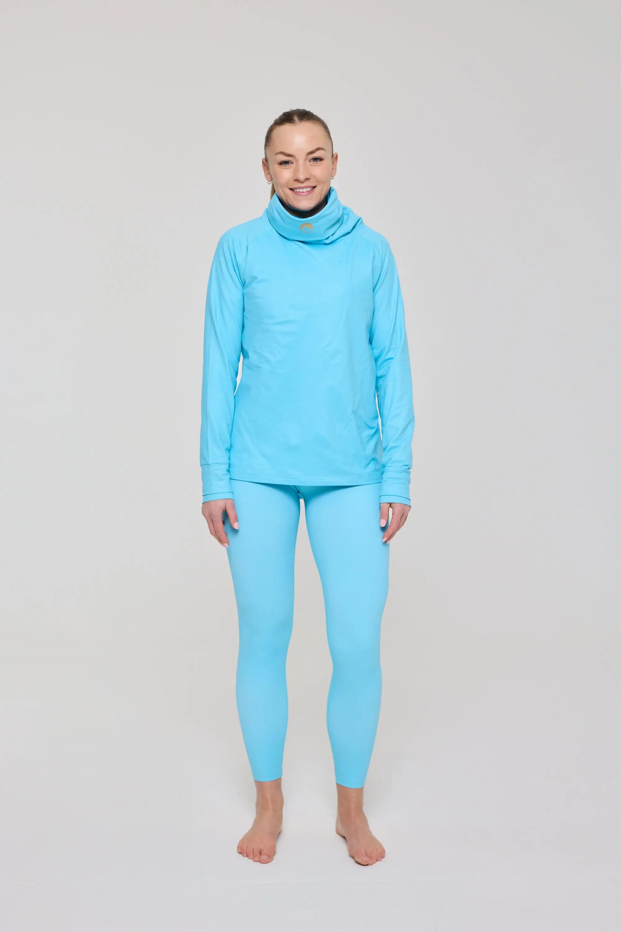 Rhythm Is A Dancer Damen-Baselayer-Top mit hohem Kragen 3/6