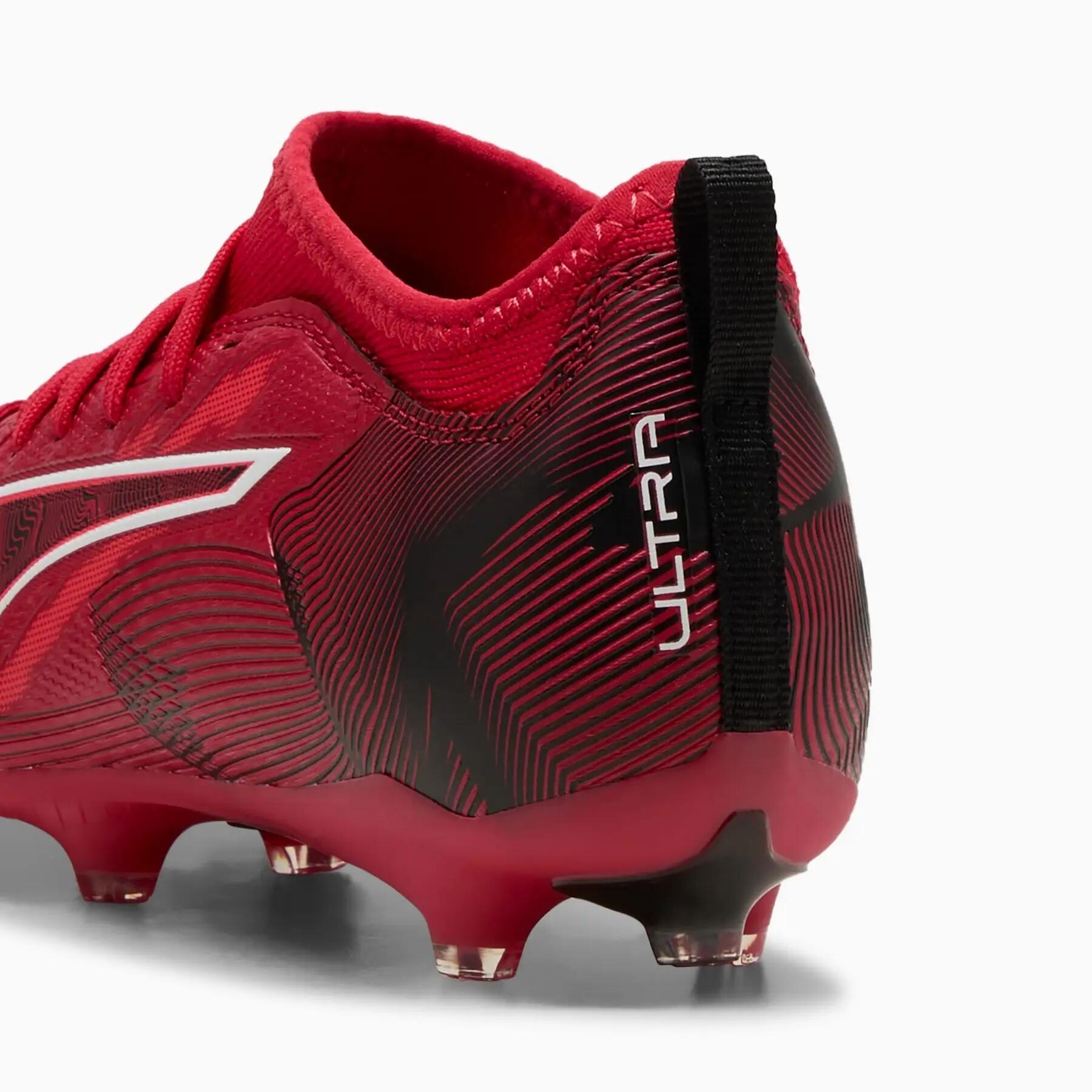 Scarpe da calcio per ragazzi Puma ULTRA 6 MATCH CP FG/AG JR rosse 10878201 r 37 6/7