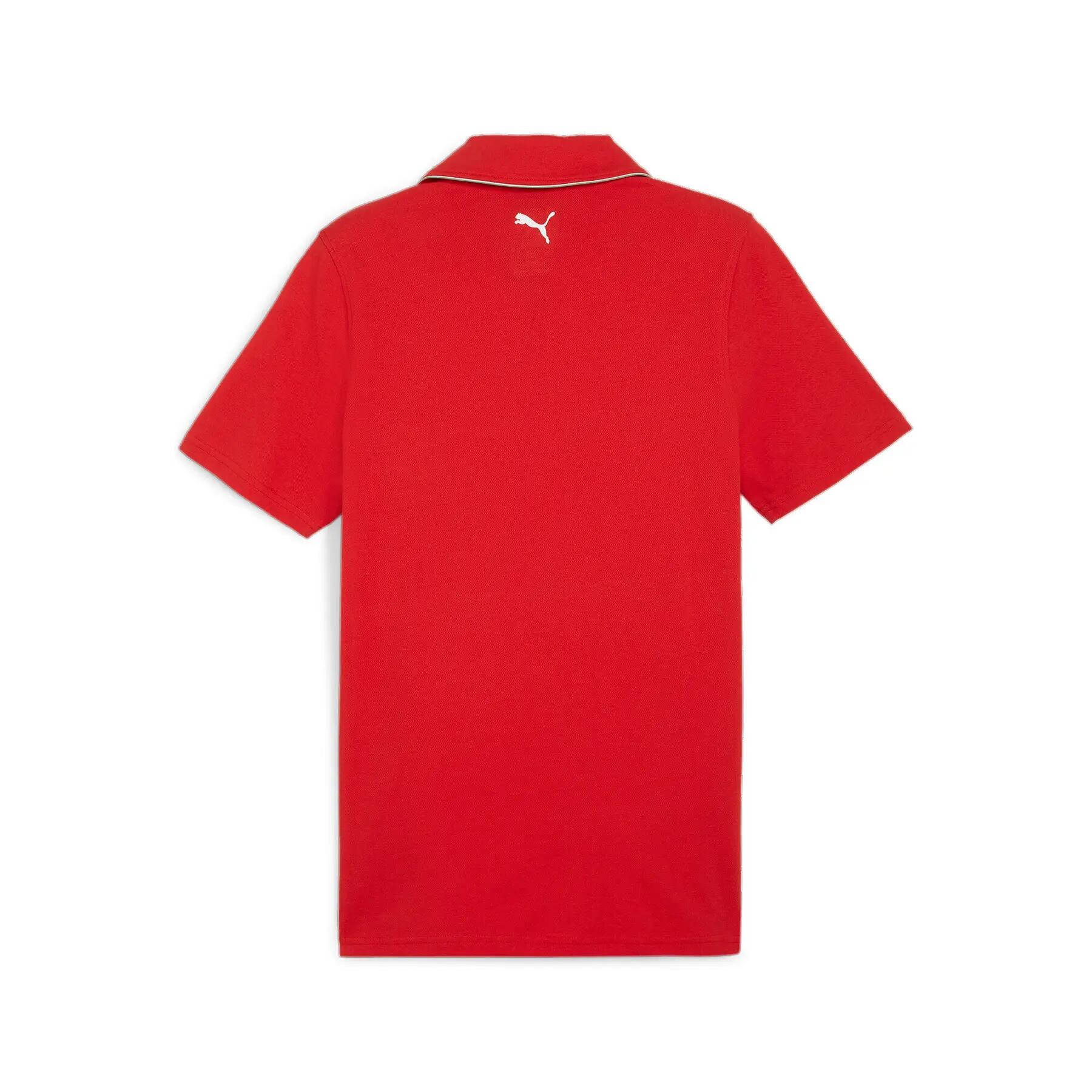Koszulka polo męska Puma FERRARI RACE czerwone 62380102 r M (48) 2/6