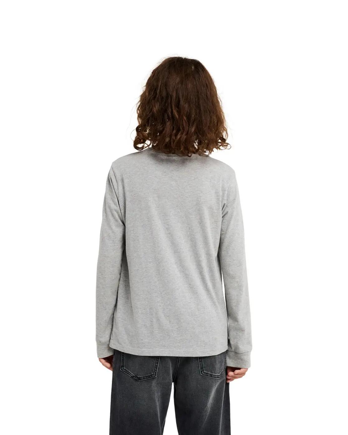 T-shirt met Lange Mouwen SLACKER Grau Jongens 8-16 2/4