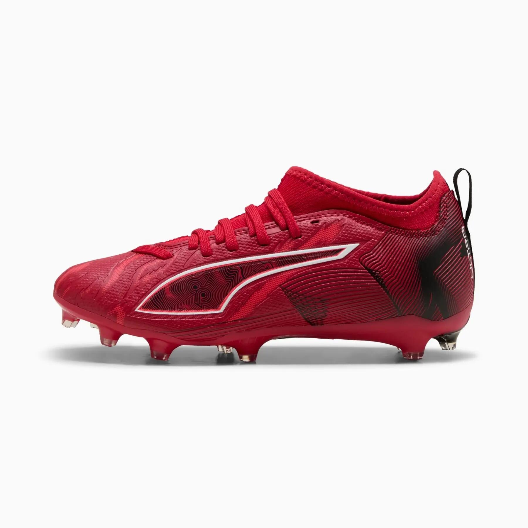 Scarpe da calcio per ragazzi Puma ULTRA 6 MATCH CP FG/AG JR rosse 10878201 r 37 2/7