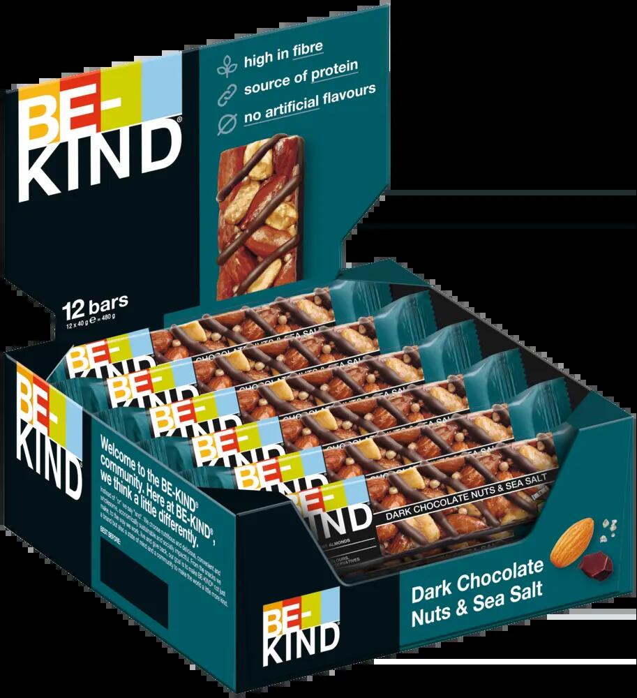 BE-KIND Klassiker Mix I 3 Sorten I 36 Riegel I 1440g für unterwegs & Training 2/7