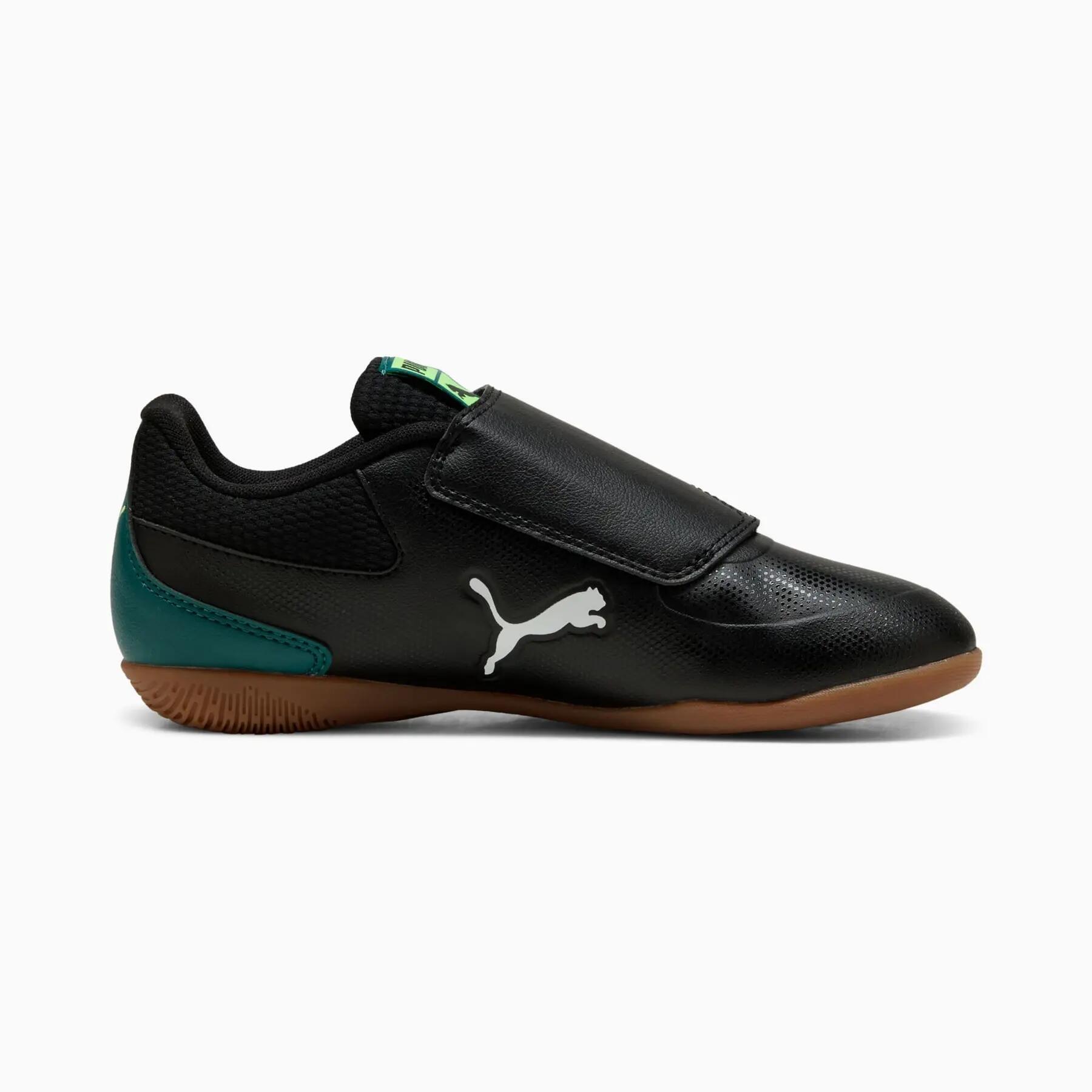 Scarpe da interno Puma TRUCO III V JR da ragazzo, nere 10857502 r 33 4/7