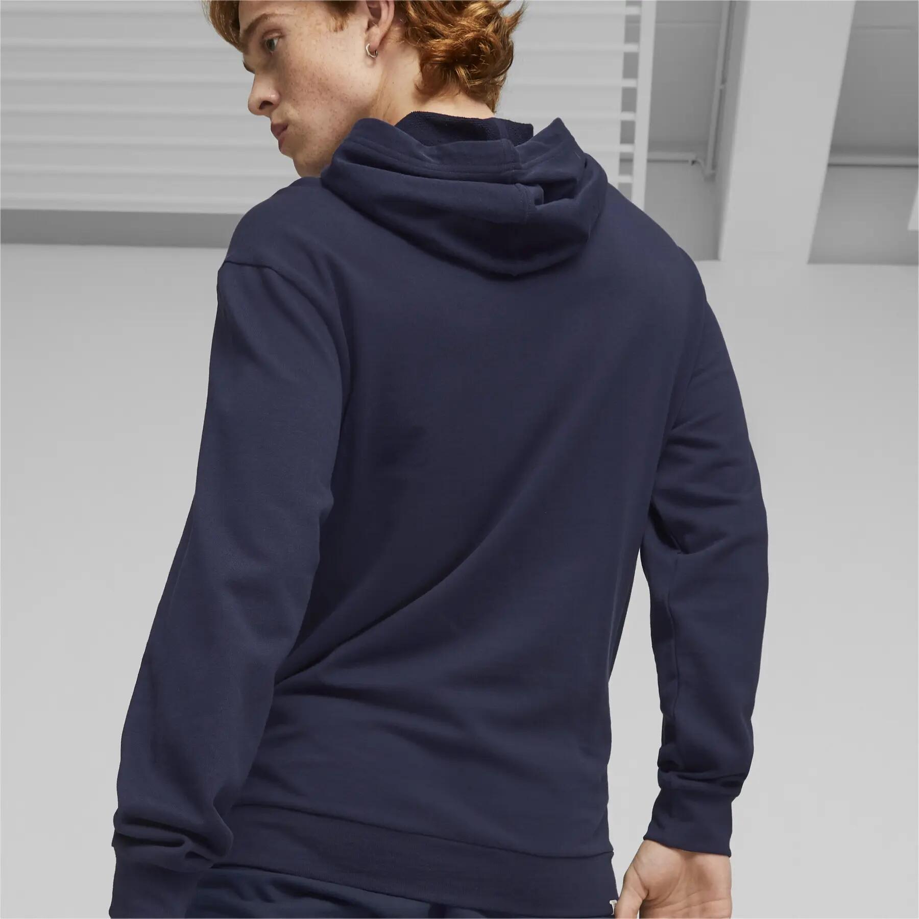 Moletom masculino Puma BETTER SPORTSWEAR TR azul marinho tamanho M 5/8