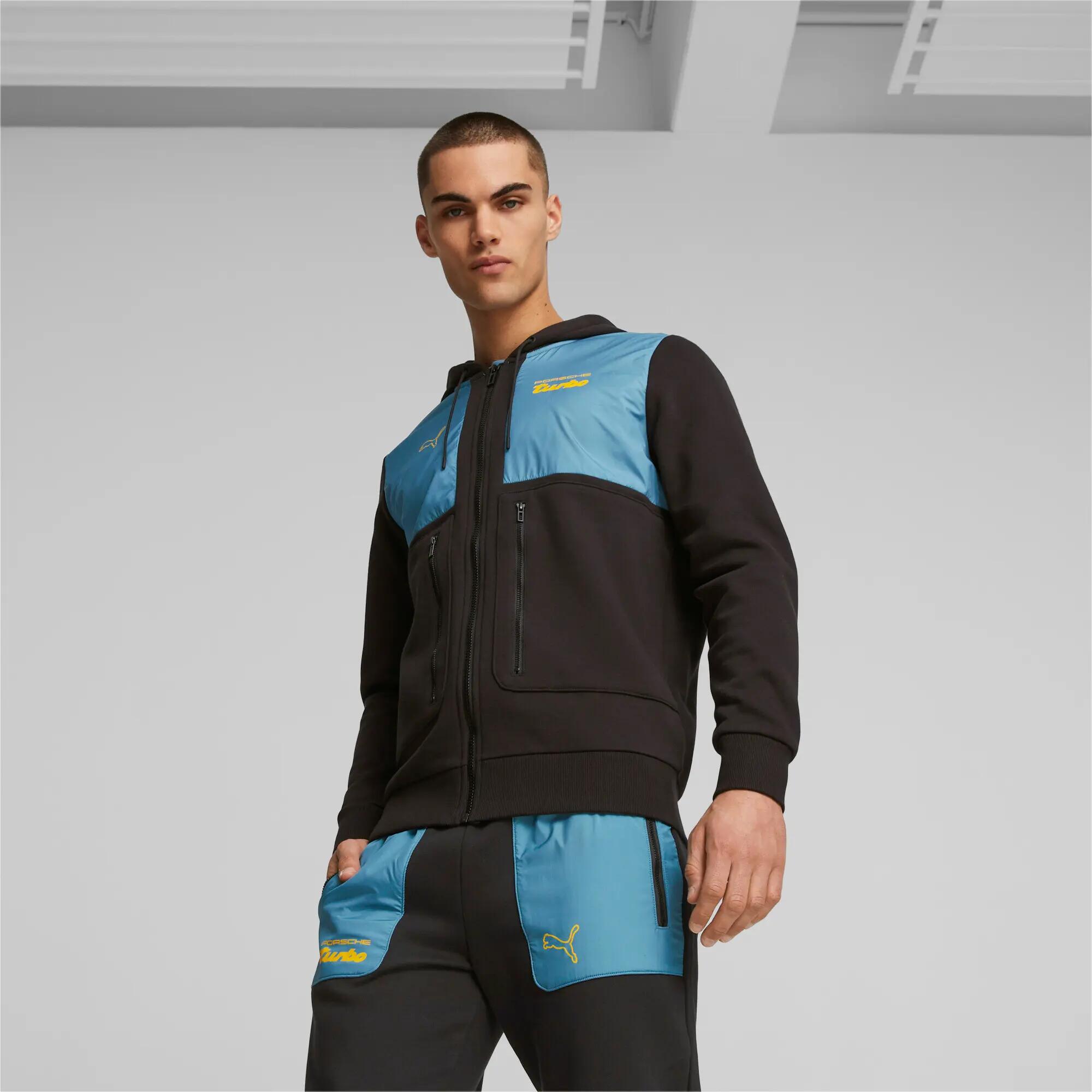 Moletom masculino Puma PL preto tamanho M 3/8