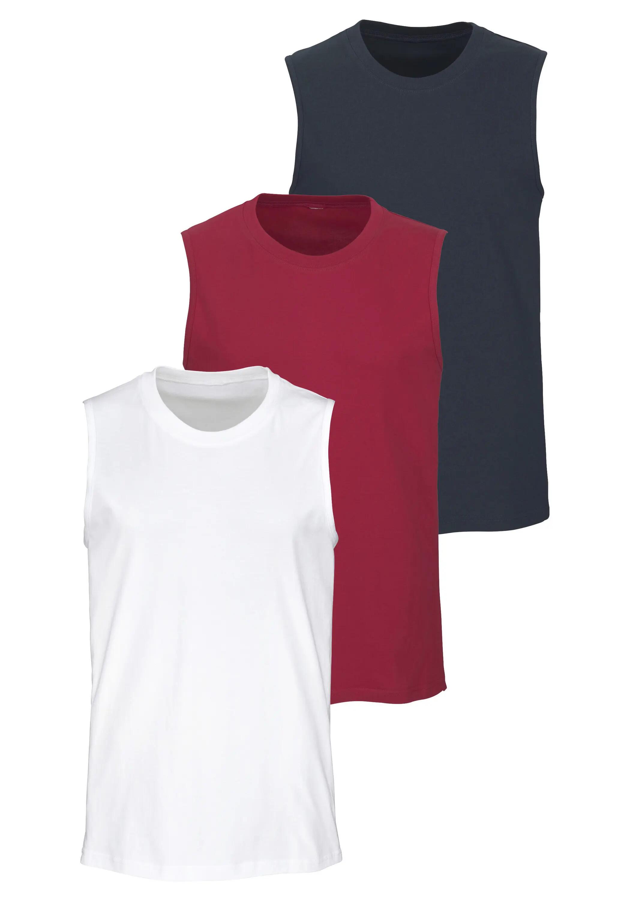 WEISS / ROT / navyblau