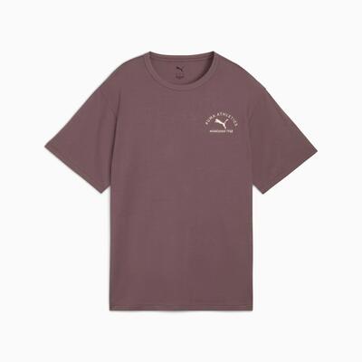Puma class relaxed dames t-shirt paars 68813088 r s