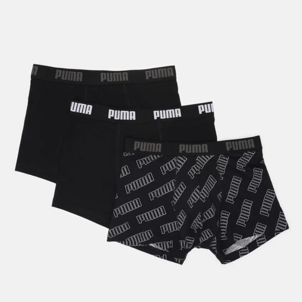 Мъжки боксерки Puma LOGO AOP 3-PACK