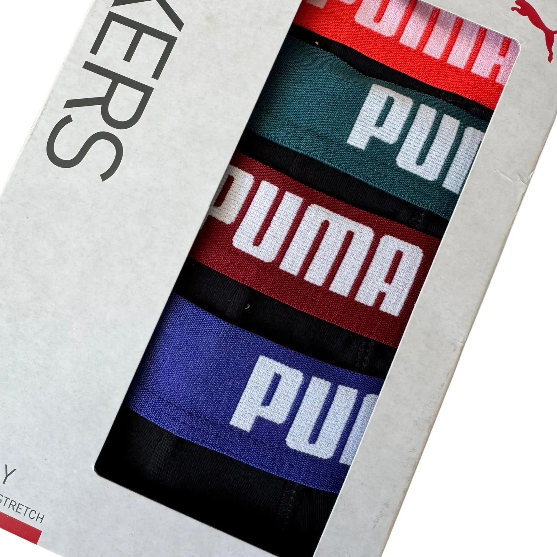 Puma BASIC 4er-Pack Herren-Boxershorts 3/3