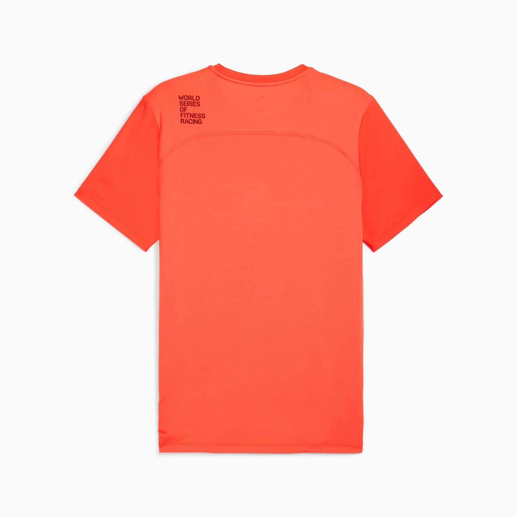 Puma X HYROX CLOUDSPUN THERMOADAPT heren T-shirt rood 52754023 r XL 2/2
