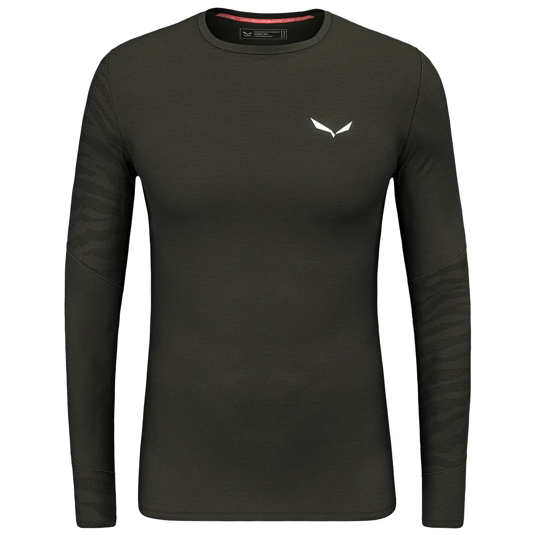 Tricou cu mânecă lungă Salewa CRISTALLO WARM pentru bărbați